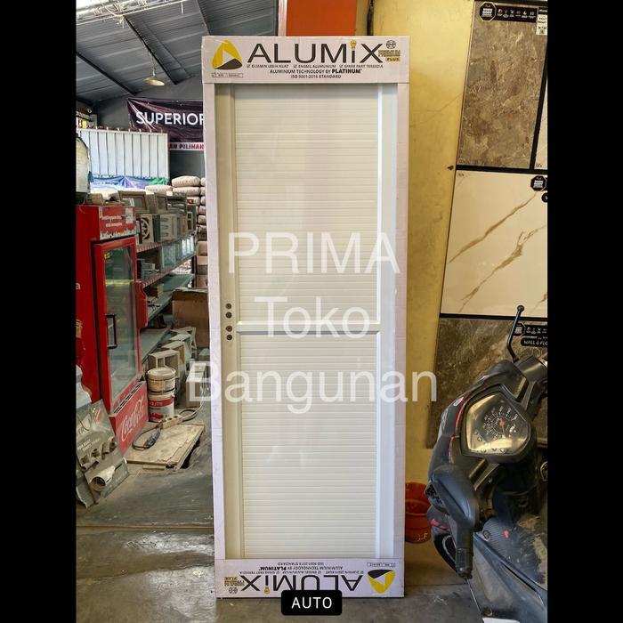 PINTU ALUMIX PLATINUM 2 PANEL / PINTU ALUMINIUM / PINTU KAMAR MANDI
