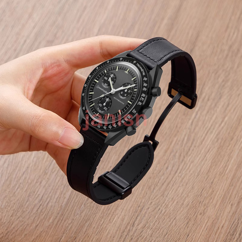 For Omega X Swatch Joint Moonswatch Strap Magnetic Bracelet Vintage Band For Moonswatch Watchband