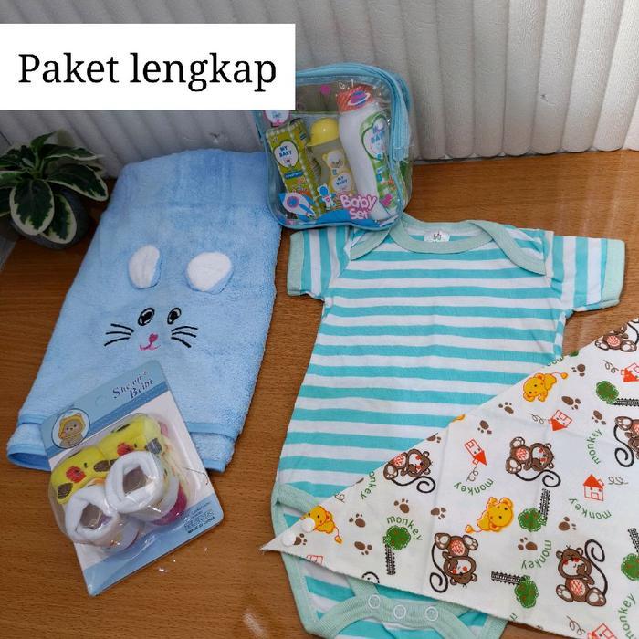 Parcel bayi baru lahir SET CUPCAKE / kado kelahiran bayi cewek cowok hampers bayi unik murah / baby