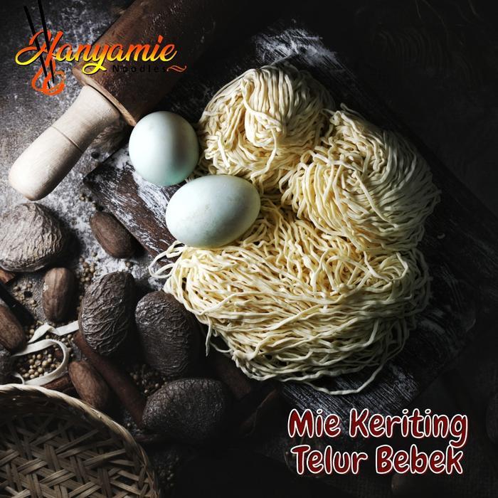 0slt- Mie Mentah Keriting Bakmie Mie Ayam Telur Bebek