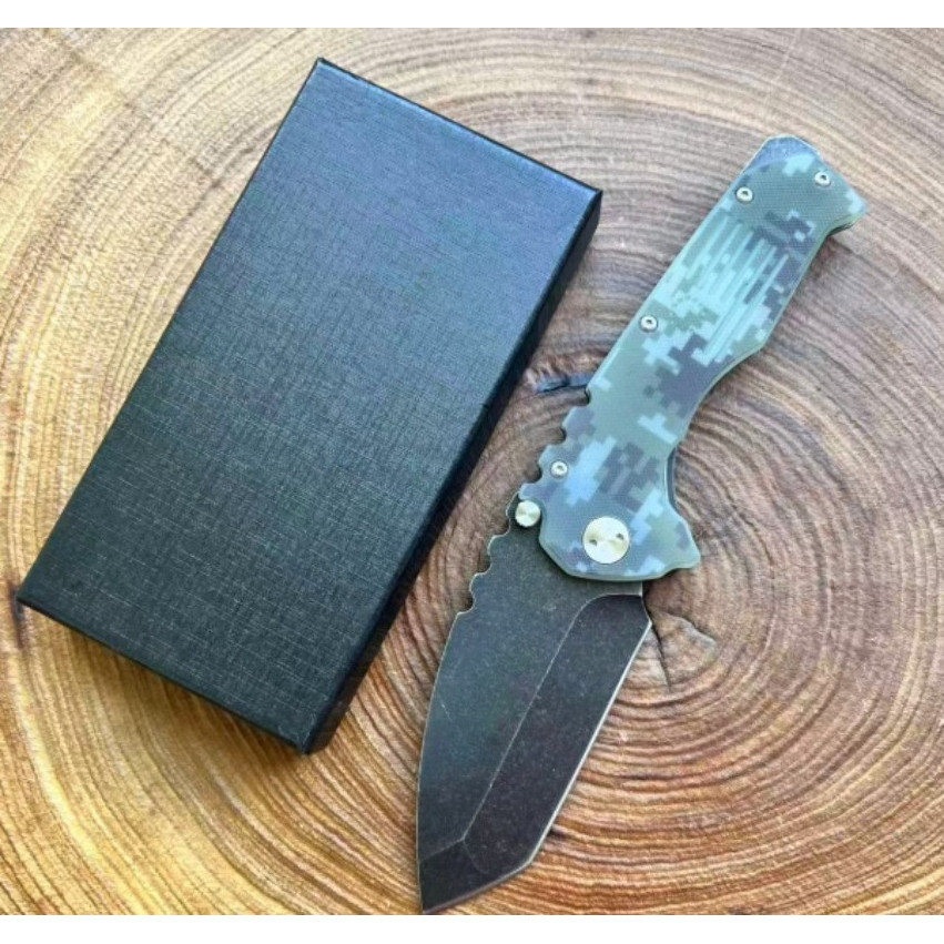 New Product Medford D2 Steel G10 Handle Portable Folding Knife, Camping Adventure Tactical Outdoor