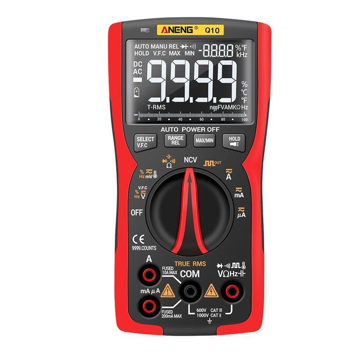 (New) ANENG Q10 Digital Multimeter 9999 Professional Tester