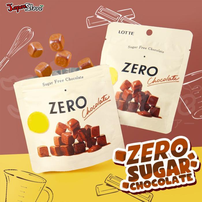Lotte Japan Zero Sugar Free Chocolate