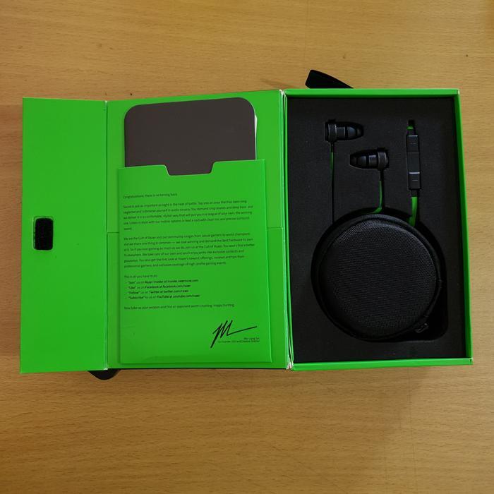 Earphone Headset Gaming Razer Hammerhead Pro V2.0 Original