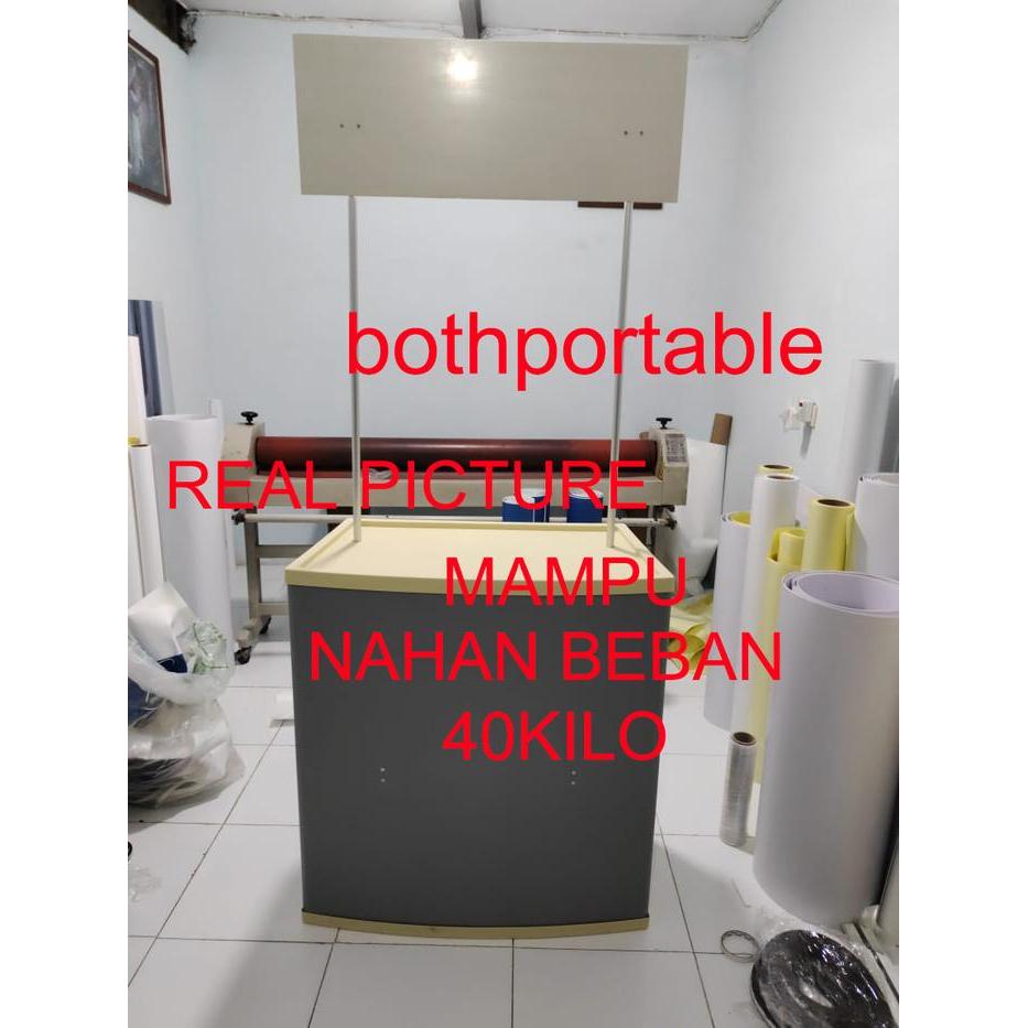 EVENT DESK POLYCARBONET POLOS TANPA PRINTING