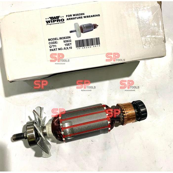 ANGKER ARMATURE MESIN SERUT PLANNER PLANER W2820N W 2820N WIPRO NEW