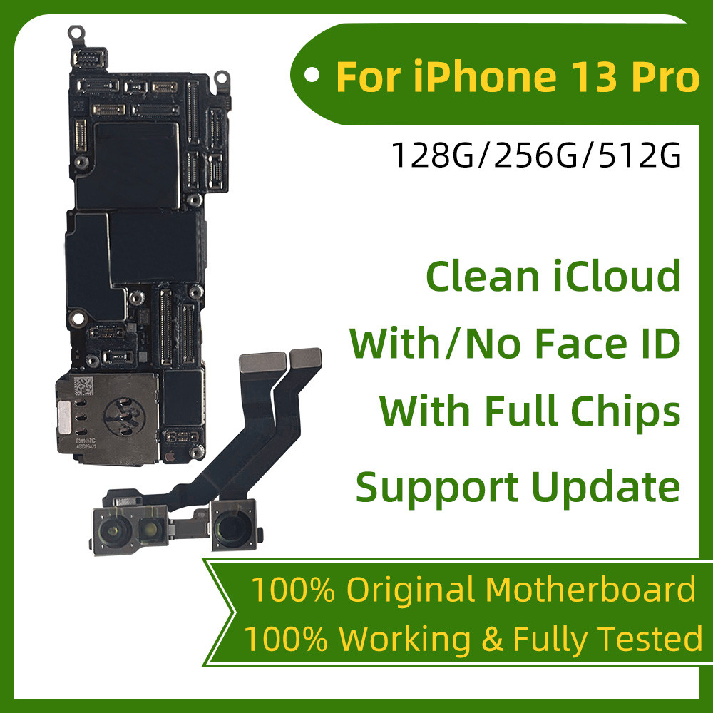 Clean Icloud Motherboard For Iphone 13 Pro Max Motherboard With