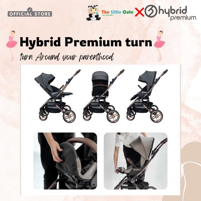 Hybrid Premium Turn Stroller Stroller Reversible Seat Stroller 360 derajat Stroller Bayi Stroller