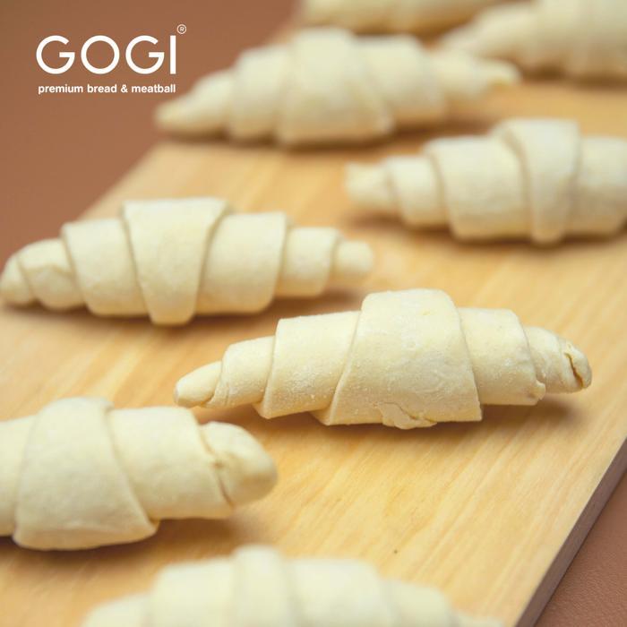 New Full Butter Frozen Croissant Dough Frozen Croffle Dough Beku Croissant