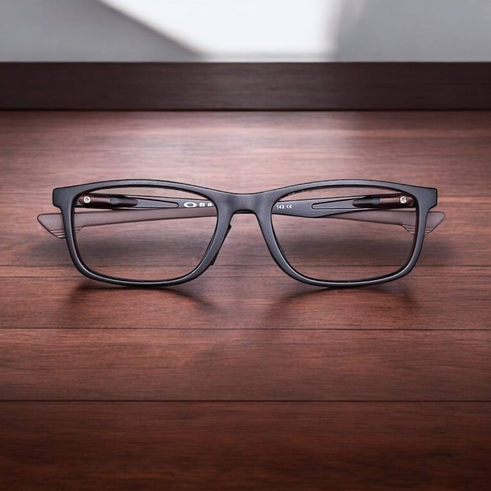 OK Kacamata Minus Photocromic Pria wanita Kotak Kecil Elastis Optik Asli Ori