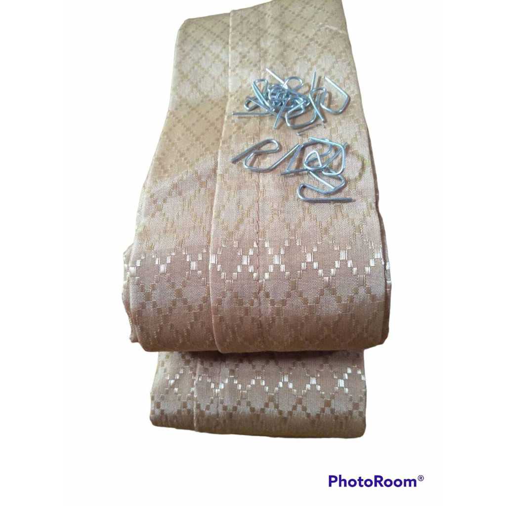 Gorden 2meter x 2 meter /Gorden pintu kamar /Gorden jendela minimalis/Gorden polos plisket /Gorden m