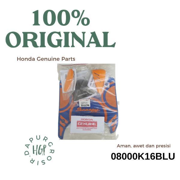 Paket Aksesoris Scoopy Fi K16 Original Ahm - 08000K16Blu