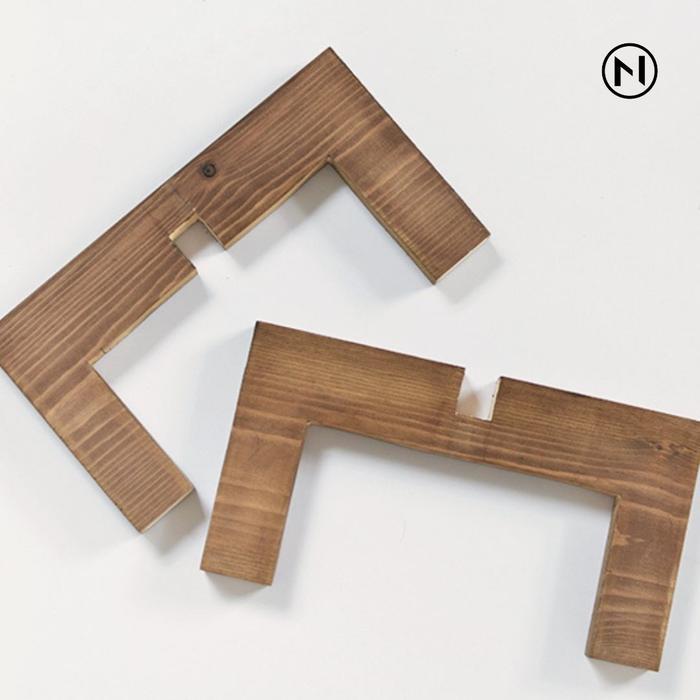 Standing Pot Dan Tanaman Bunga Model Bulat Dan Kotak Indoor Dari Kayu Original