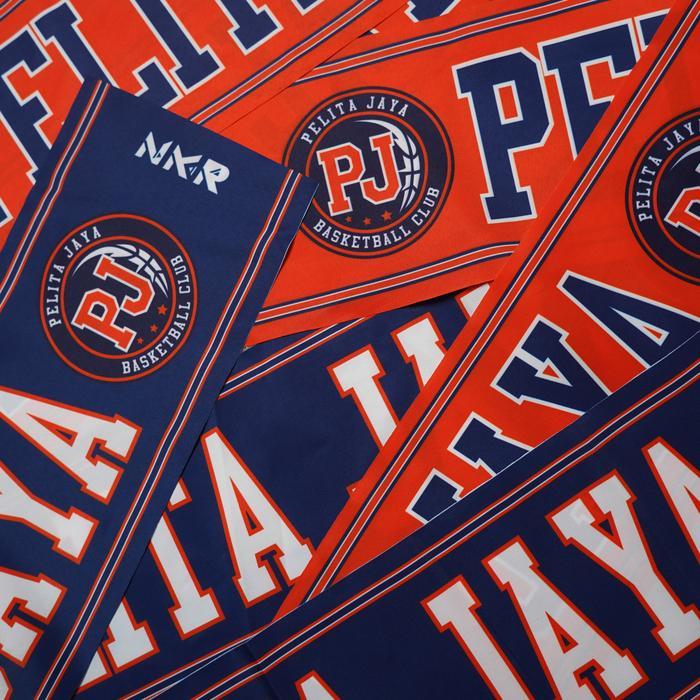 5jee- Nakara - Hand Banner Pelita Jaya Bakrie Basketball Bendera
