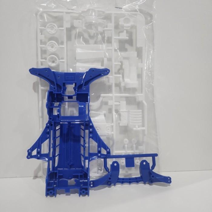 TAMIYA FMA FM-A CHASSIS SET (BLUE - WHITE) LOOSE KIT KODE 194