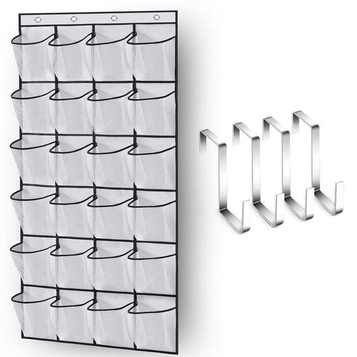 Ikea Home - Rak Sepatu Premium 24 Kantong Rak Sepatu Gatungan Pintu Shoes Rack Storage Organizer
