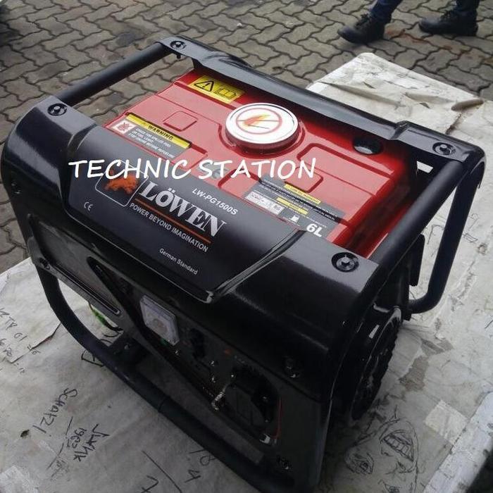 LOWEN mesin genset 1000 watt generator gulungan tembaga murni 4tak