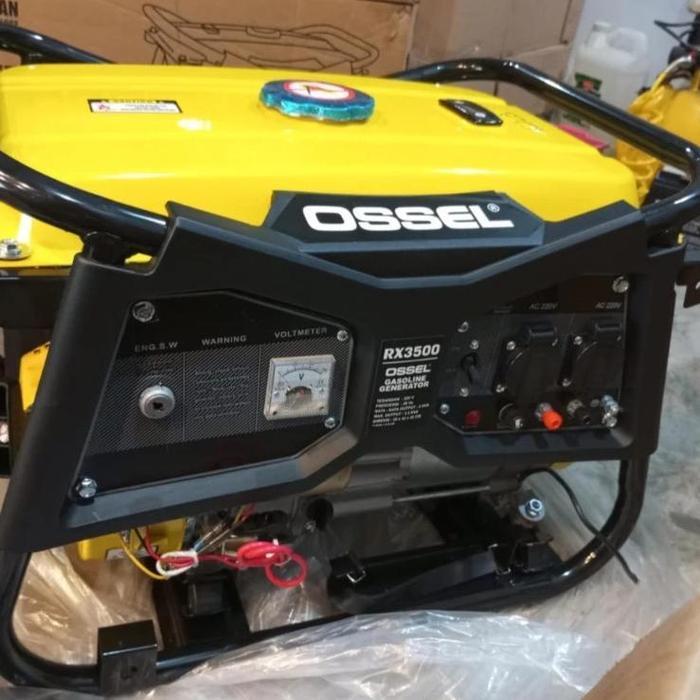 OSSEL Generator Listrik 2000 Watt Double Stater Genset 2000 Watt RX 3500 OSSEL