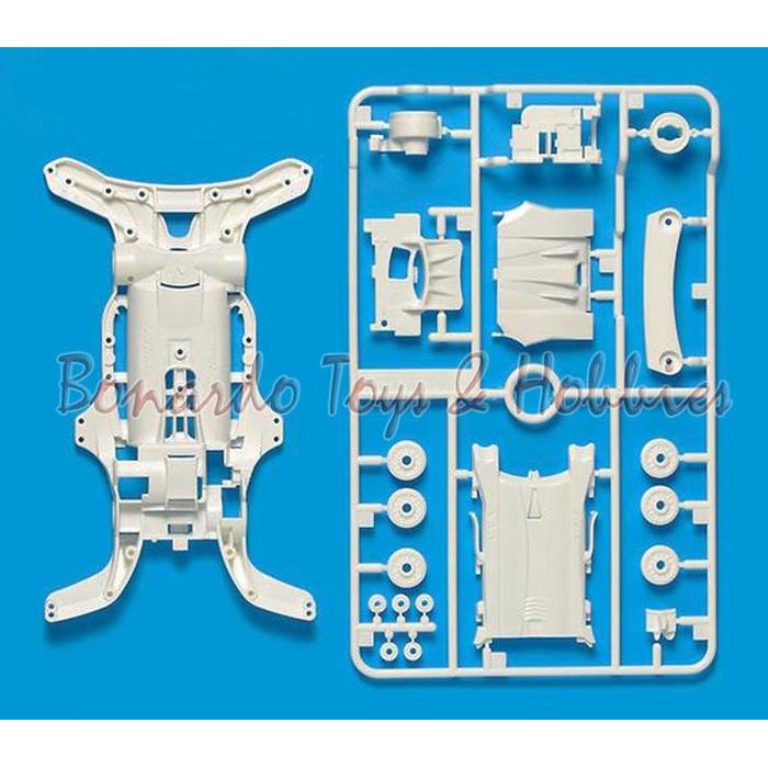 Tamiya #95251 - AR Reinforced Chassis (White) (Mini 4WD)