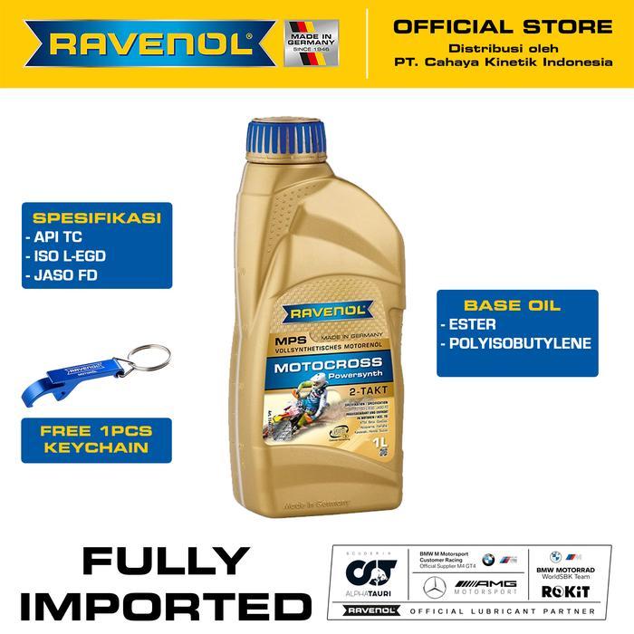 5h7n- Oli Ravenol Mps 2T 1 Liter "Made In Germany"