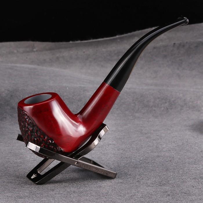 Portable Foldable Tobacco Smoking Pipe Rack Stand Holder Stainless Steel Tobacco Pipe Stand Holder