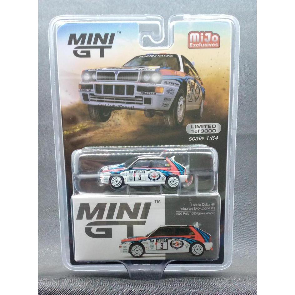 MiniGT 1/64 Lancia Delta HF Integrale Evoluzione #3 1992 (MGT00322-MJ)