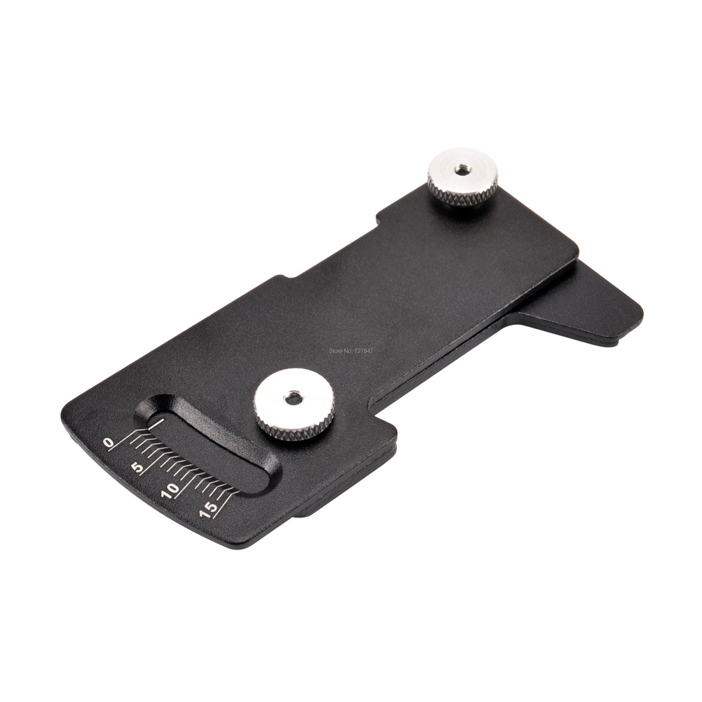 Adjustable Ruler Adjusting RC Car Height and Wheel Rim Camber 15 degrees Hobby Tools CNC For RC Car 