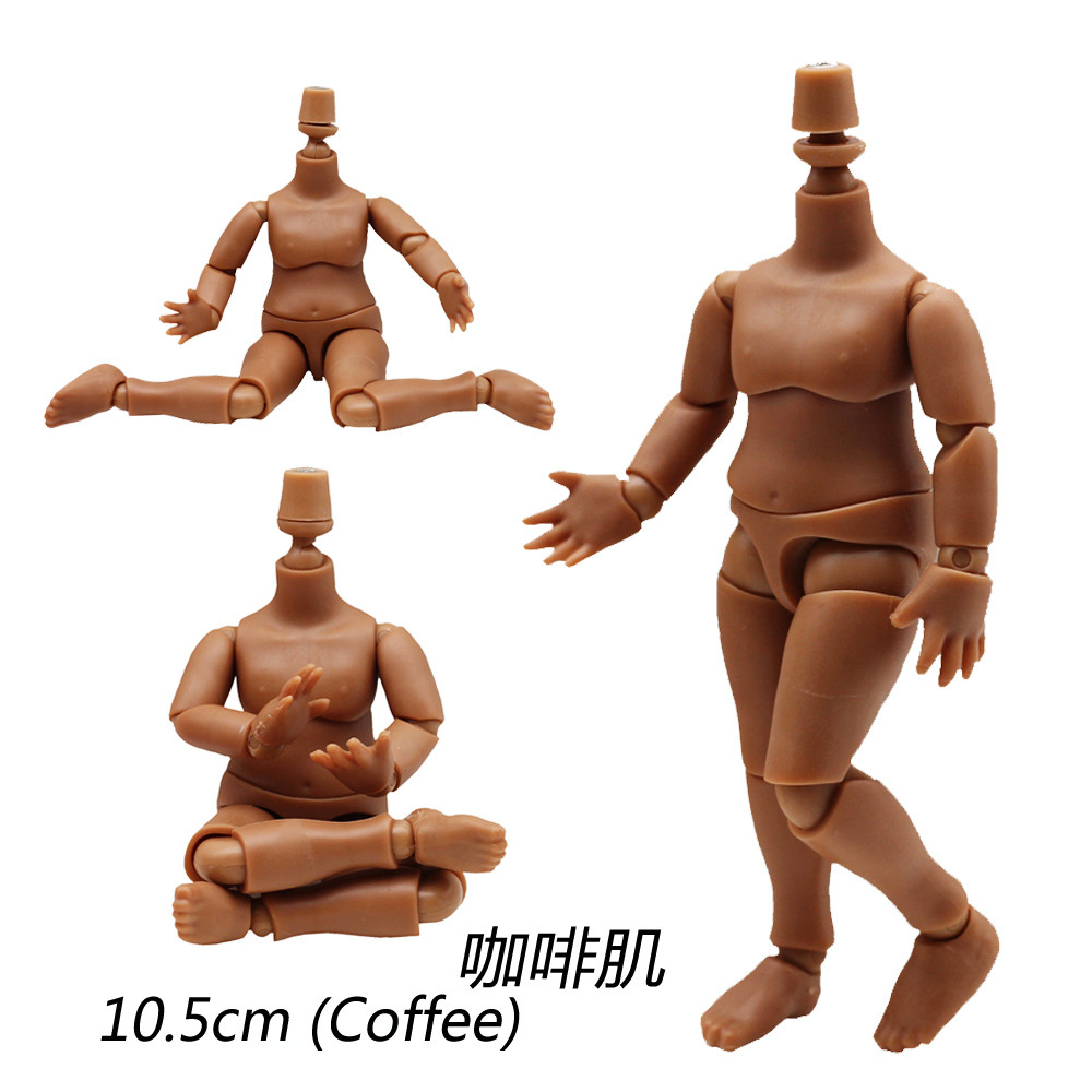 New Style 1/12 BJD Doll Toys DOD BJD Body Suitable for GSC Head ob11 BJD Body Spherical Joint Doll T