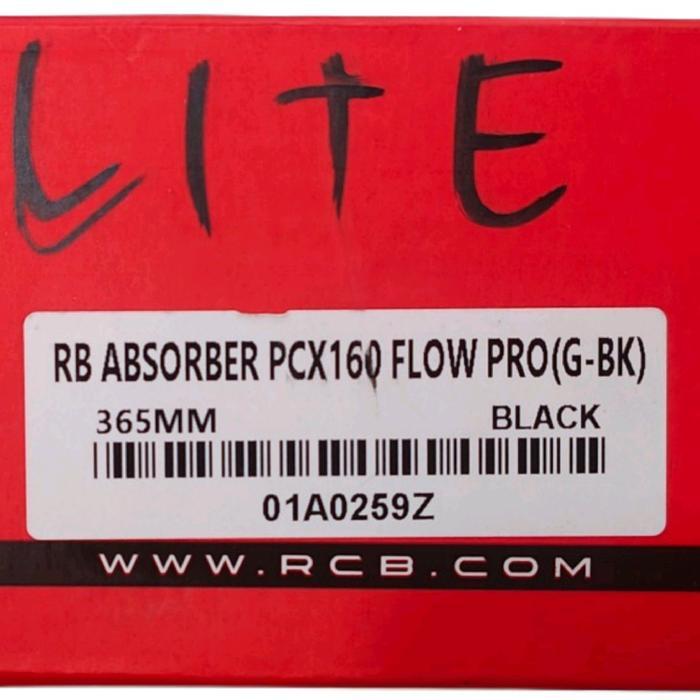 Shockbreaker Rcb Flow Pro 365mm Pcx 160 Pcx160 / Shock Belakang Rcb Pcx 160 Double Click Fungsi