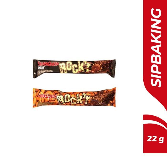 (ORIGINAL) HYA SILVERQUEEN ROCKR / ROCKER MILK / ROCK'R DARK 22 GRAM SILVER QUEEN TERMURAH