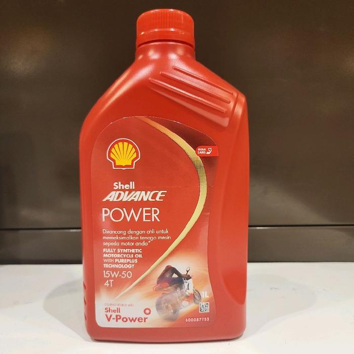 Terlaris - Oli Motor Shell Advance 4T Power 15W-50 Next Generation Advance Ultra