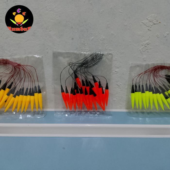 Pelampung pancing 1 pack isi 20 pcs busa bagus murah sensitif mancing ikan mas