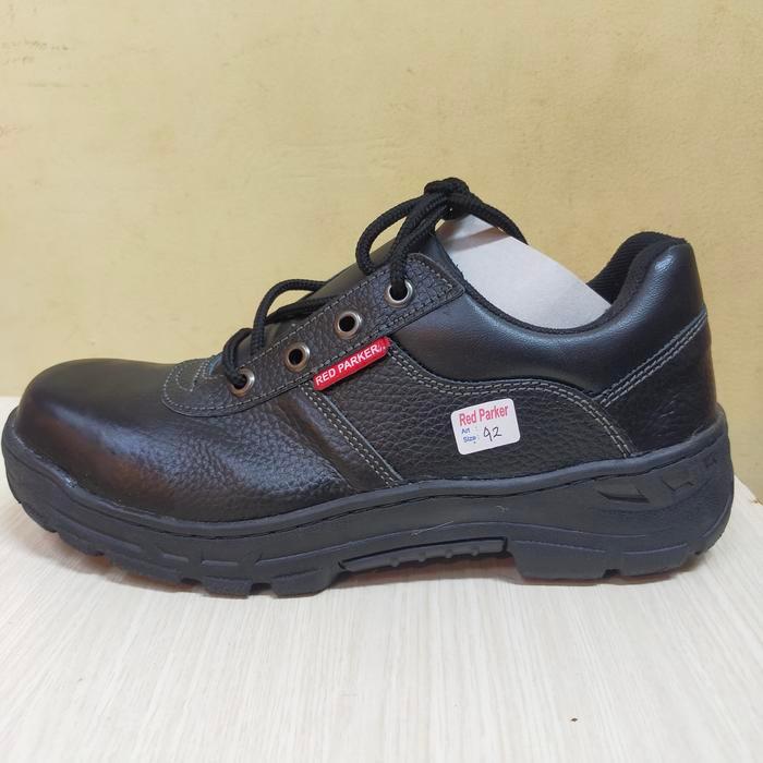 kks sepatu safety red parker p181 original