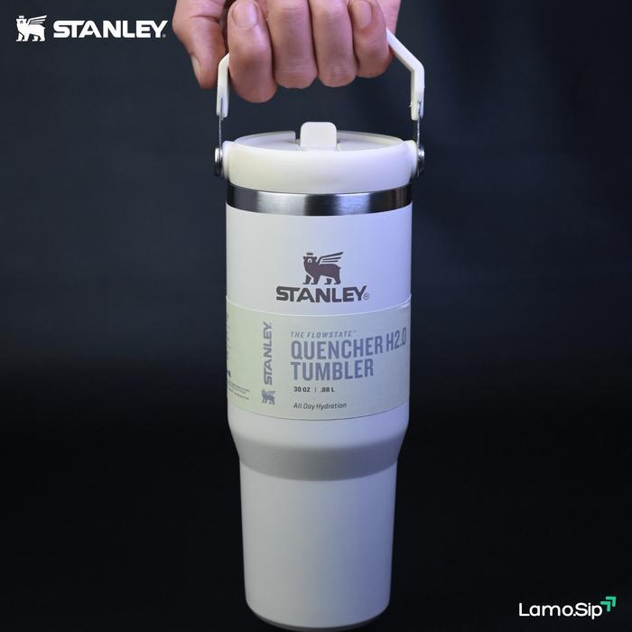 Tumbler Stanley 30oz Stainless Steel Putih