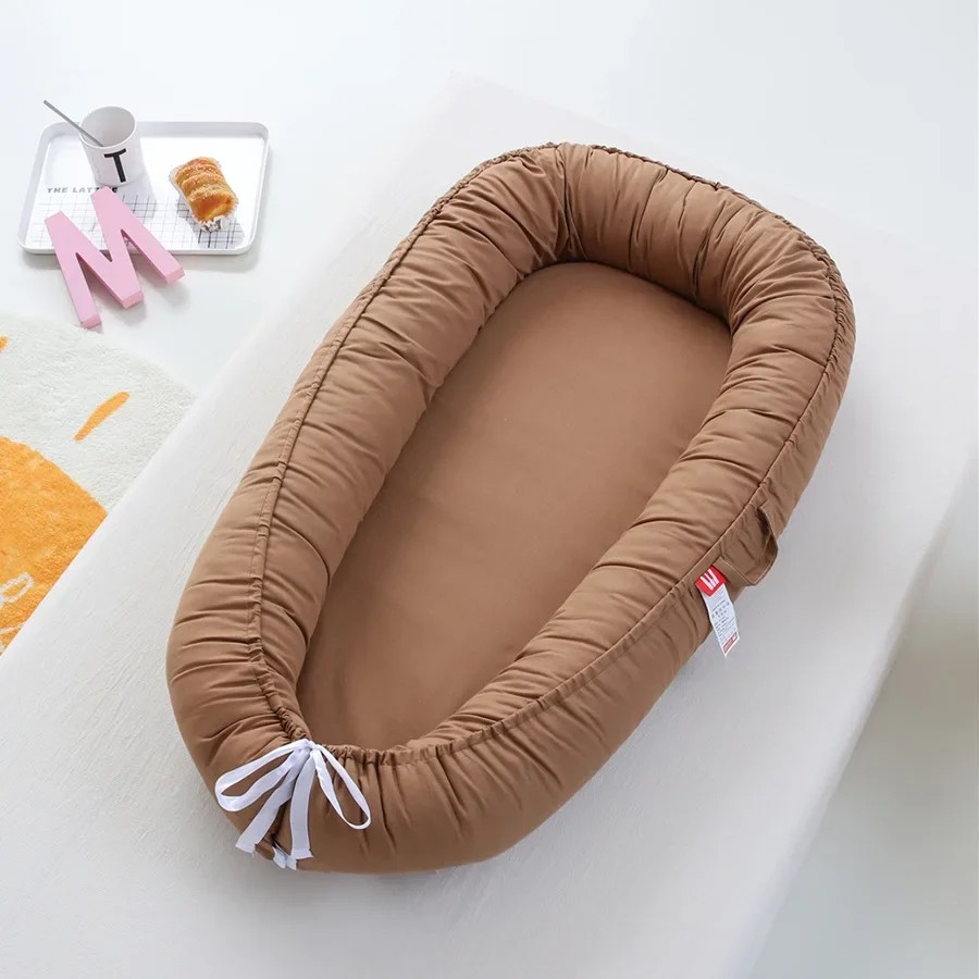 Cotton Baby Nest Bassinet Baby Cribs Cot Baby Bed Portable Bassinet Travel Bed Bassinet Bumper with