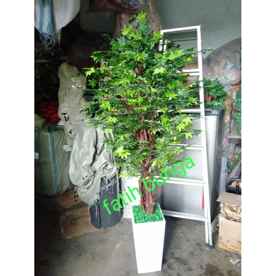 IFY (IMPORT) POHON MAPLE JEPANG ARTIFICIAL BUNGA PLASTIK TERMURAH TERLARIS