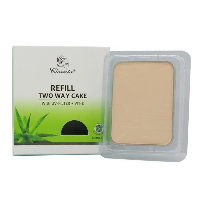 0qrx- Claresta Bedak Padat Reffil - Reffil Bedak Claresta