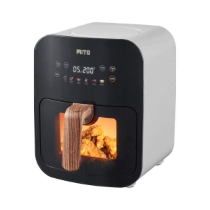 Mito Af8 Digital Air Fryer 4 Liter Crystal Series Af 8 Penggoreng Tanpa Minyak Pan Granite Coating