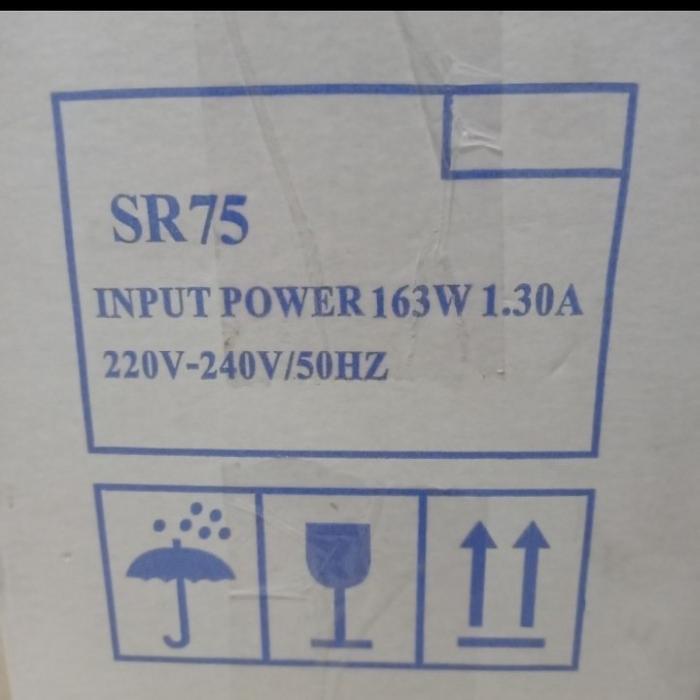 KOMPRESOR KULKAS/COMPRESSOR KULKAS 2 PINTU MERK FUJI SR75 BARU 1/5 PK