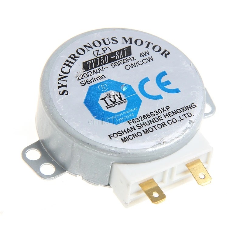 Synchronous Motor 220-240V 4W For Air Blower Tyj50-8A7 Microwave Oven Tray Motor