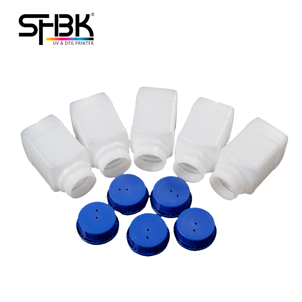 L1800 DTF printer transparent 6 lines ink tube Suitable for A3 A4 textile ink bottle damper T-shirt 