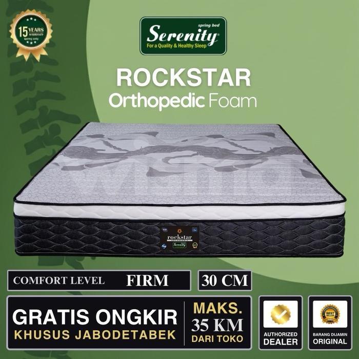 Kasur Busa Rebounded Orthopedic Ortopedic Serenity Rocks 120X200 160X200 180X200