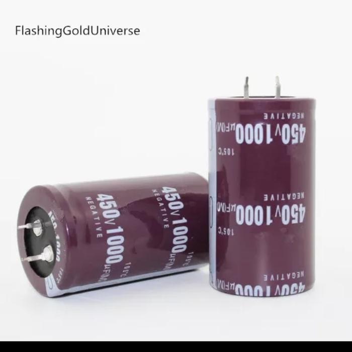 CAPASITOR ELKO 1000UF 450V/400V - KAPASITOR ELKO 450V 1000UF