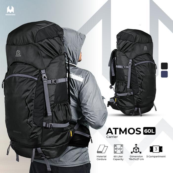 Tas Gunung Carrier Backpack Hiking Hikemore Atmos Original