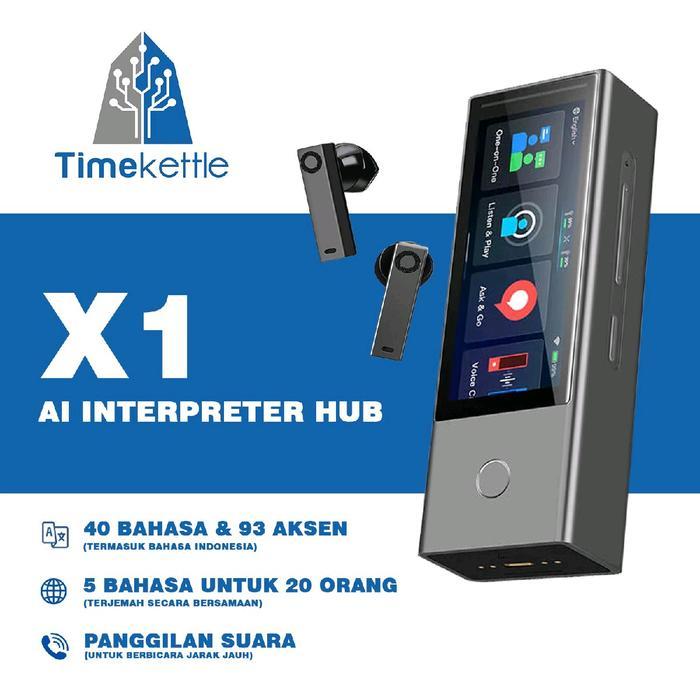 Timekettle X1 alat penerjemah bahasa asing