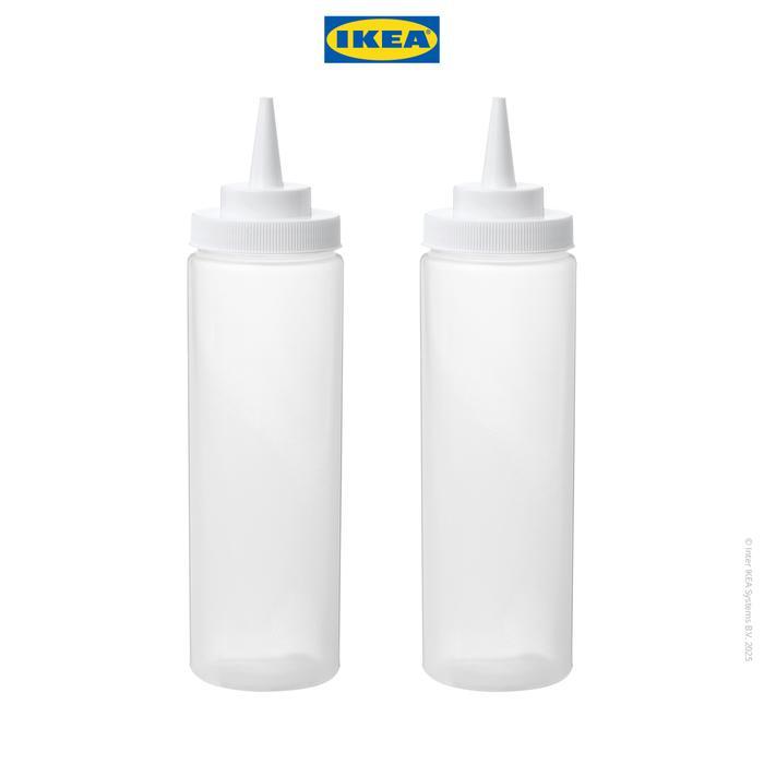 jhiw- Ikea Grilltider Botol Pencet Untuk Saus / Kecap 330Ml Isi 2Pcs Plastik