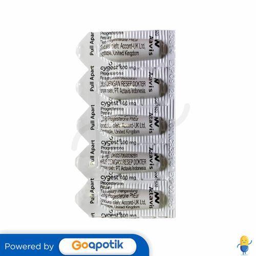 veri- Cygest 400 Mg Suppositoria