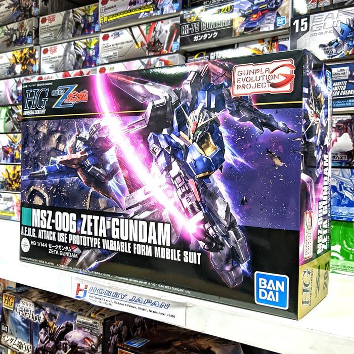 HGUC ZETA GUNDAM REVIVE - GUNPLA EVOLUTION PROJECT KODE 618