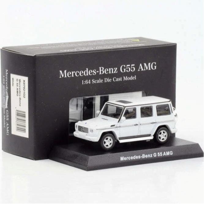 K07021G2 - KYOSHO Mercedes Benz G55 AMG White 1:64 Kyosho