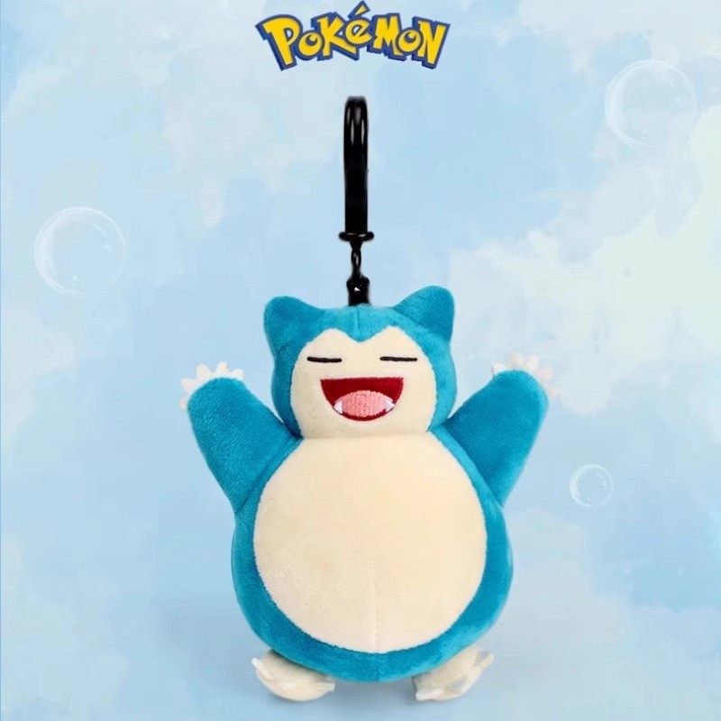 Pokemon Snorlax Stuffed Toys Cartoon&Cute Keychain Dolls Pendant Throw Pillow Thday Gift